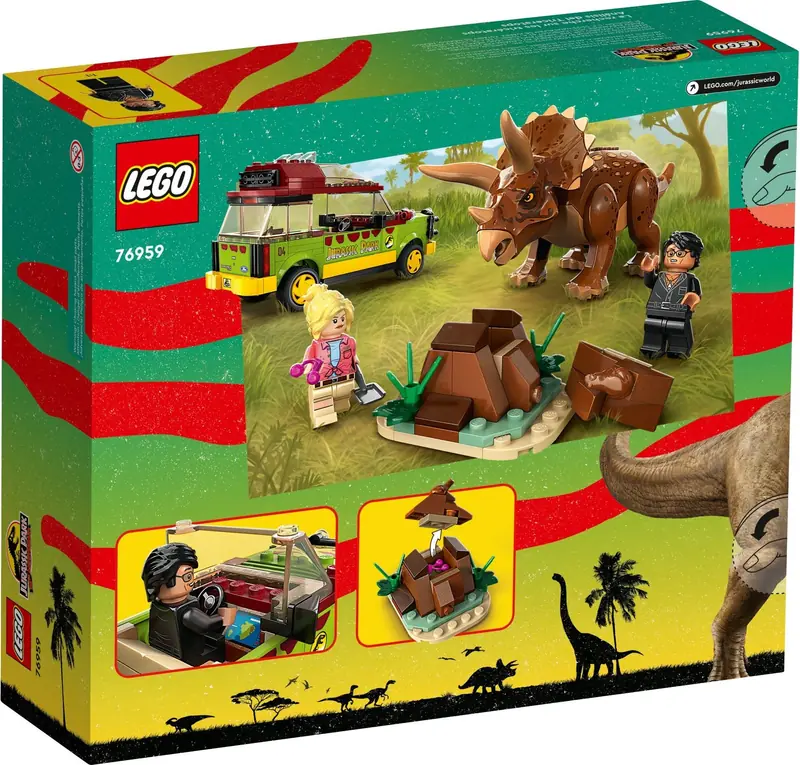 LEGO 76959 Badanie triceratopsa zdjęcie 6