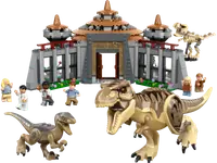 LEGO 76961 Centrum dla odwiedzających: atak tyranozaura i raptora