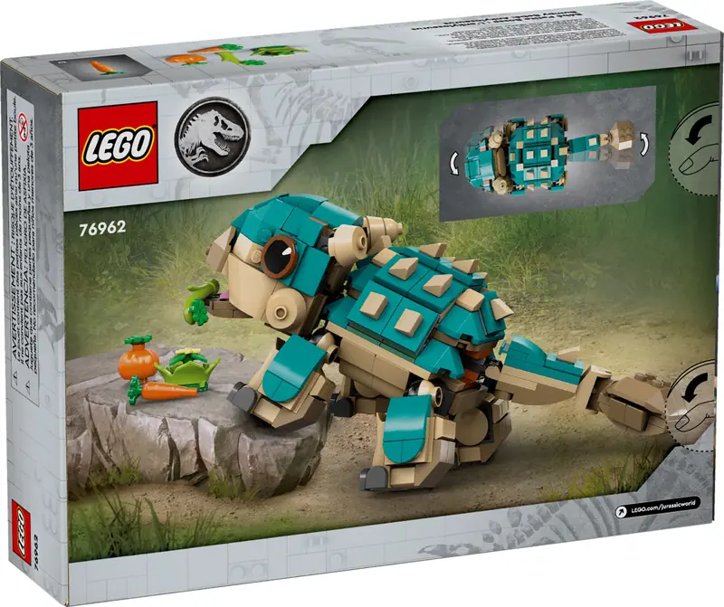 LEGO 76962 Mały ankylozaur Bumpy zdjęcie 5