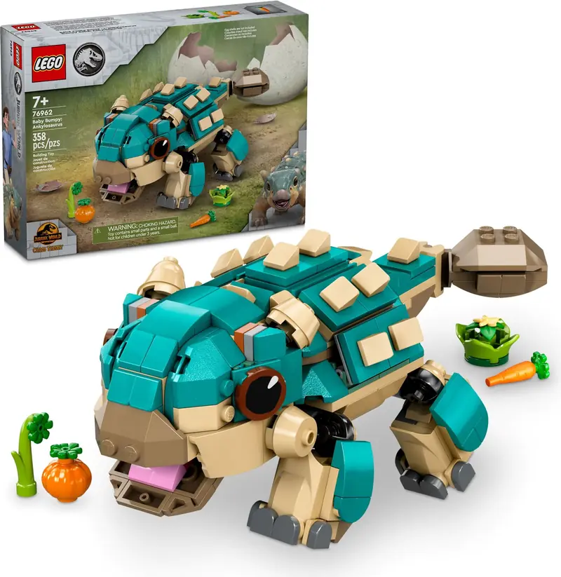 LEGO 76962 Mały ankylozaur Bumpy zdjęcie 6