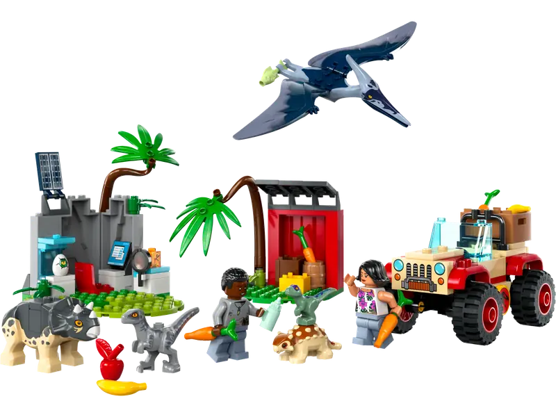 LEGO 76963 Centrum ratunkowe dla małych dinozaurów