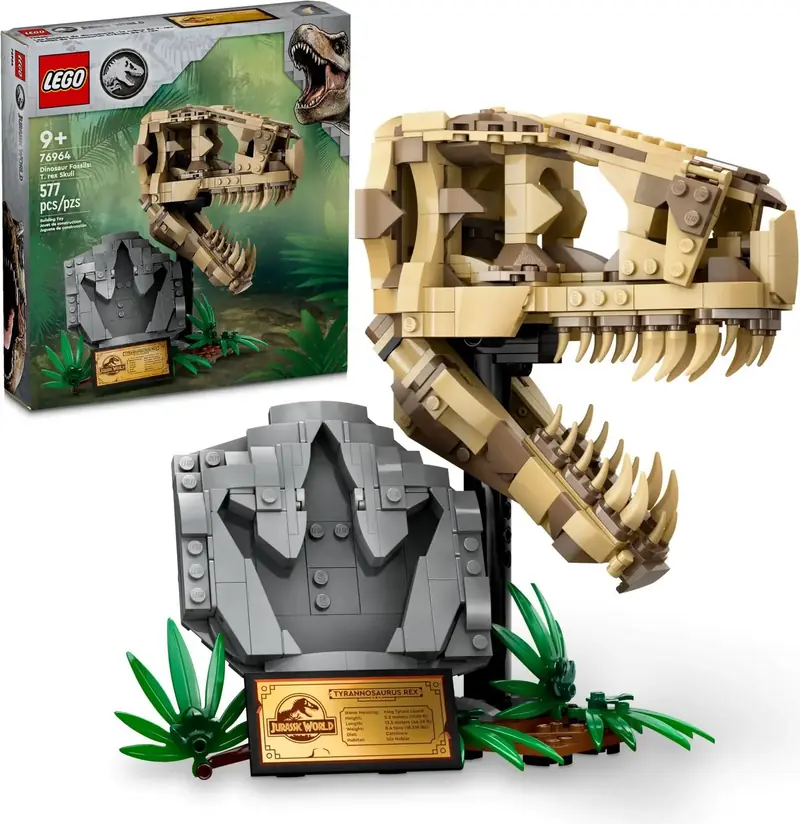 LEGO 76964 Szkielety dinozaurów - czaszka tyranozaura zdjęcie 5
