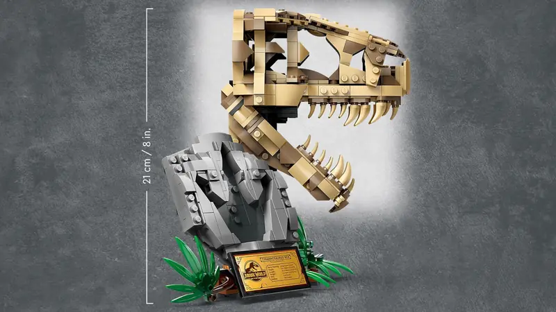 LEGO 76964 Szkielety dinozaurów - czaszka tyranozaura zdjęcie 6