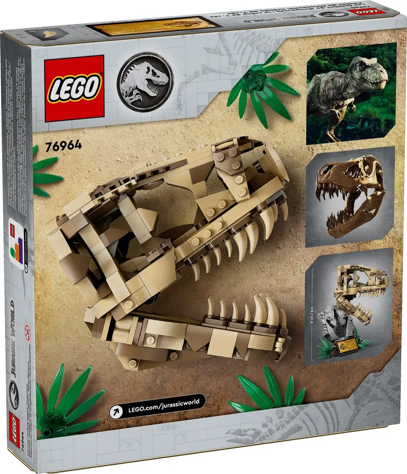 LEGO 76964 Szkielety dinozaurów - czaszka tyranozaura zdjęcie 2