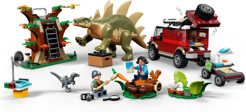 LEGO 76965 Dinomisje: odkrycie stegozaura zdjęcie 2