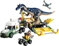 LEGO 76966 Dinomisje: ciężarówka do transportu allozaura