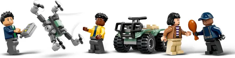 LEGO 76966 Dinomisje: ciężarówka do transportu allozaura zdjęcie 4