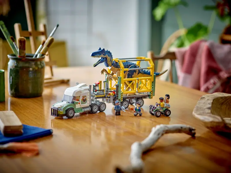 LEGO 76966 Dinomisje: ciężarówka do transportu allozaura zdjęcie 7