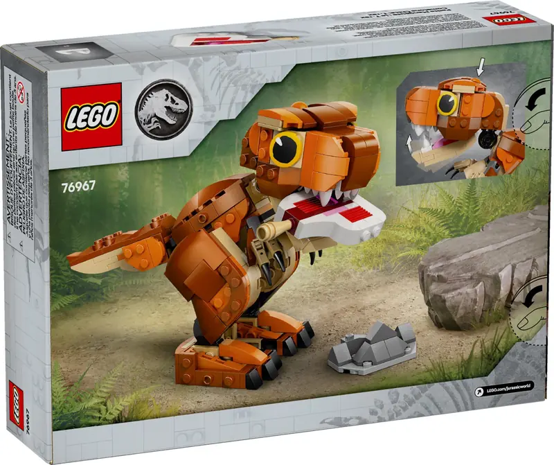LEGO 76967 Tyranozaur Mały zdjęcie 4
