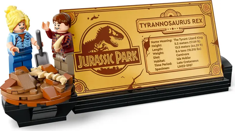 LEGO 76968 Szkielety dinozaurów: tyranozaur zdjęcie 6