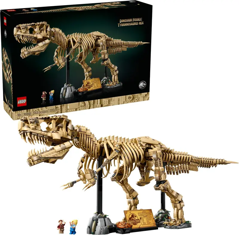 LEGO 76968 Szkielety dinozaurów: tyranozaur zdjęcie 3