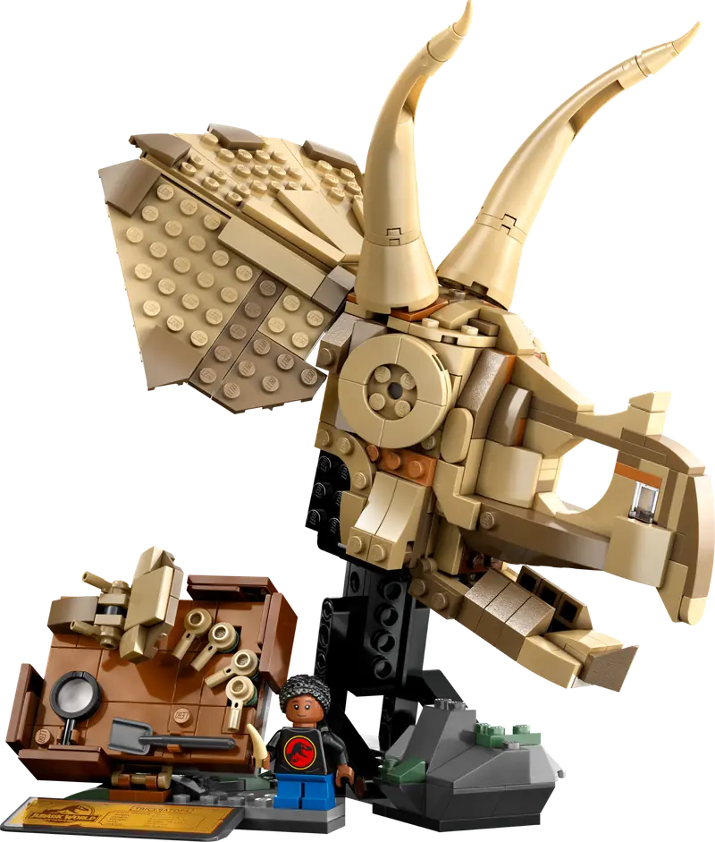 LEGO 76969 Szkielety dinozaurów: czaszka triceratopsa