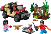 LEGO 76972 Ucieczka terenówką przed raptorem