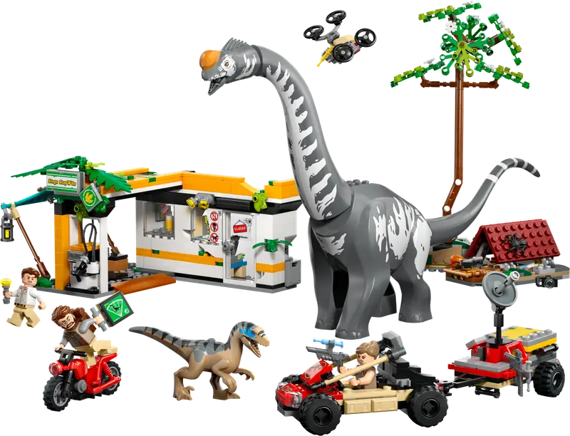 LEGO 76973 Na tropie tytanozaura i raptora
