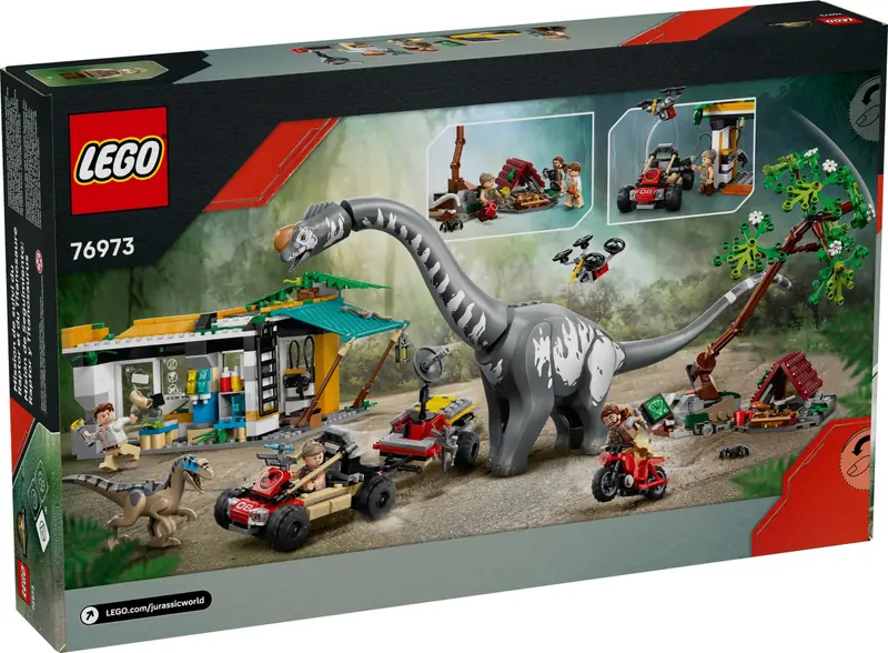 LEGO 76973 Na tropie tytanozaura i raptora zdjęcie 3