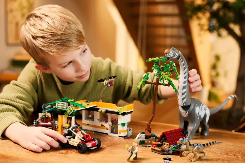 LEGO 76973 Na tropie tytanozaura i raptora zdjęcie 4
