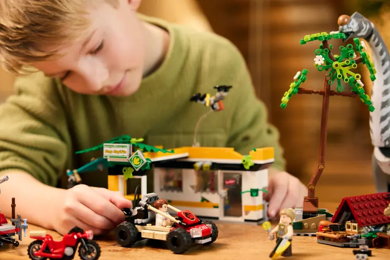 LEGO 76973 Na tropie tytanozaura i raptora zdjęcie 6