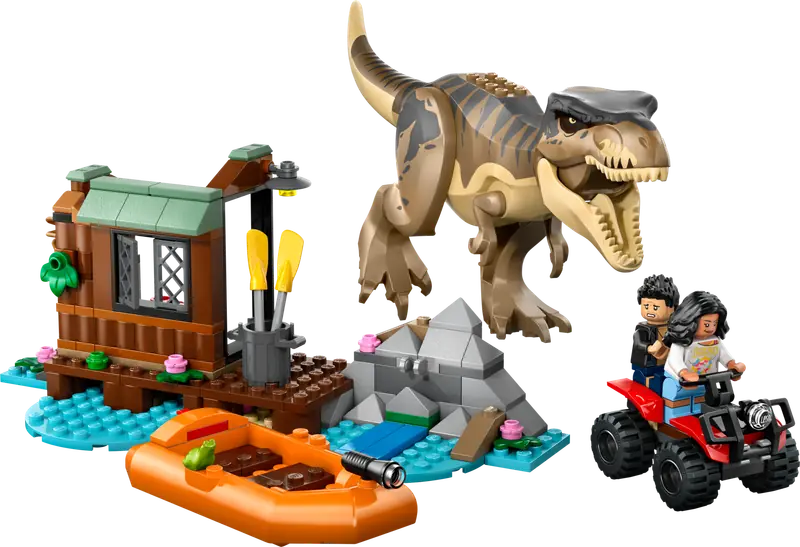 LEGO 76975 Ucieczka rzeką przed tyranozaurem