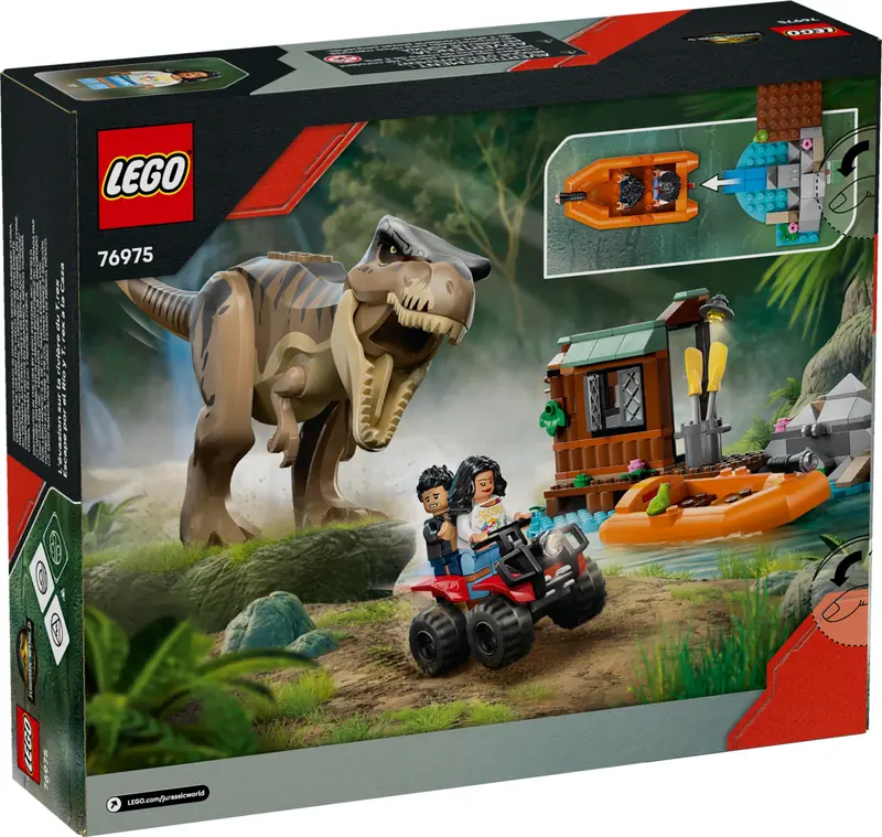 LEGO 76975 Ucieczka rzeką przed tyranozaurem zdjęcie 3
