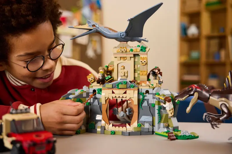 LEGO 76976 Powietrzna misja z kecalkoatlem i spinozaurem zdjęcie 4