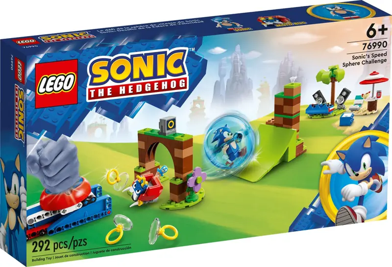 LEGO 76990 Sonic - wyzwanie z pędzącą kulą zdjęcie 2