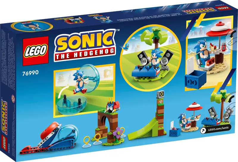 LEGO 76990 Sonic - wyzwanie z pędzącą kulą zdjęcie 4