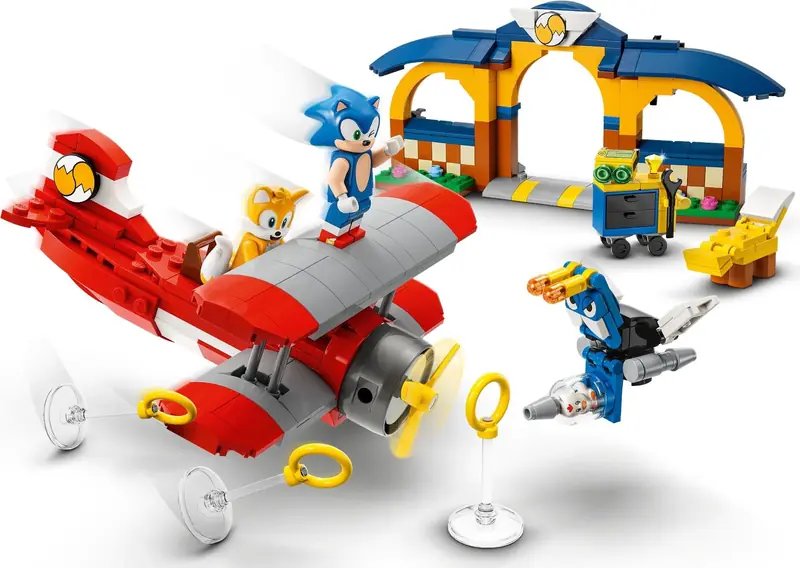 LEGO 76991 Tails z warsztatem i samolot Tornado zdjęcie 3