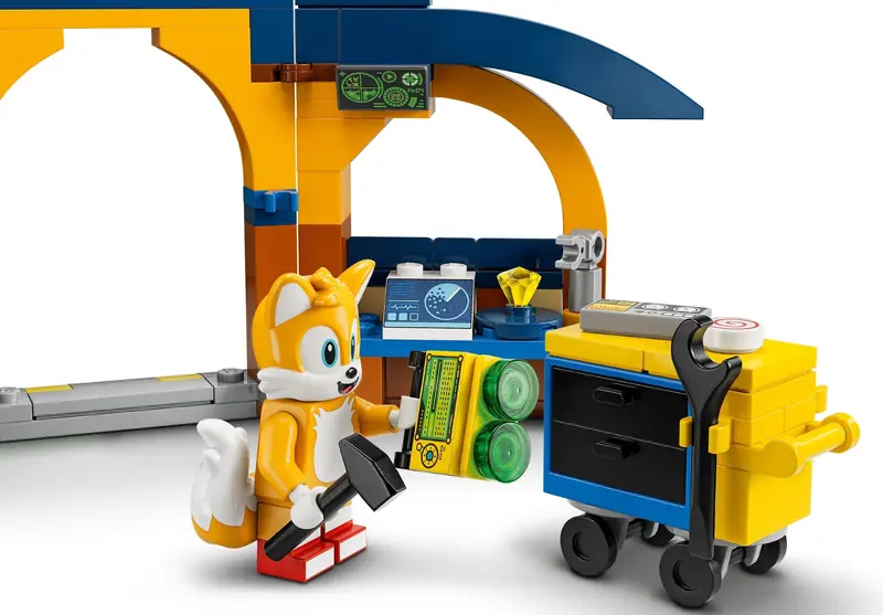 LEGO 76991 Tails z warsztatem i samolot Tornado zdjęcie 8