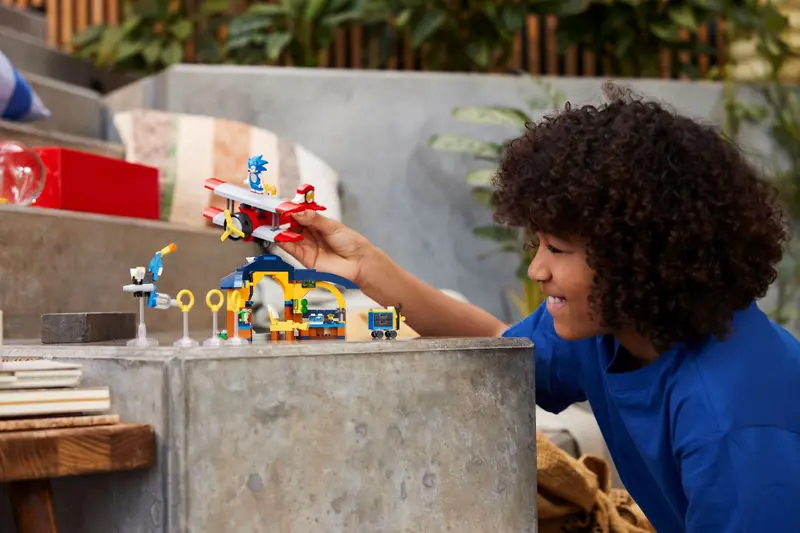 LEGO 76991 Tails z warsztatem i samolot Tornado zdjęcie 6