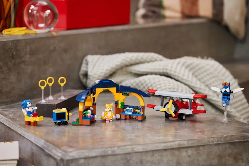 LEGO 76991 Tails z warsztatem i samolot Tornado zdjęcie 7