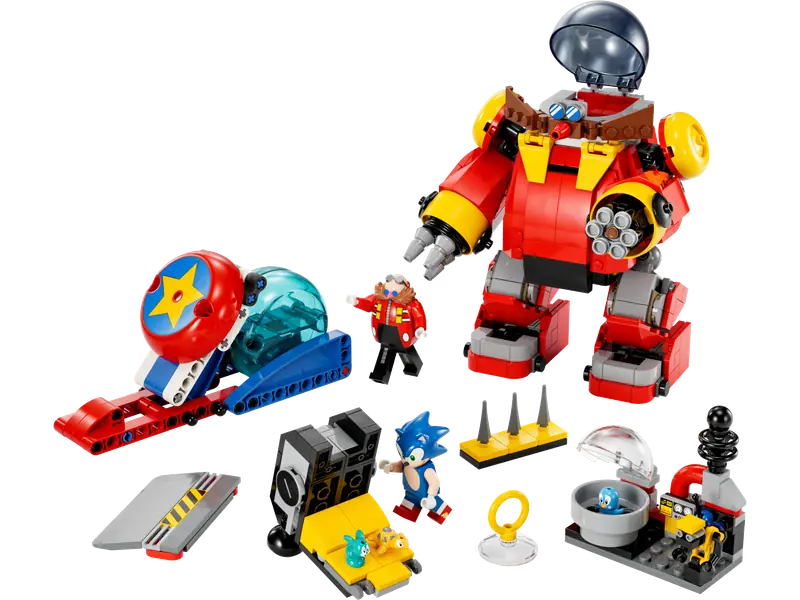 LEGO 76993 Sonic kontra dr. Eggman i robot Death Egg