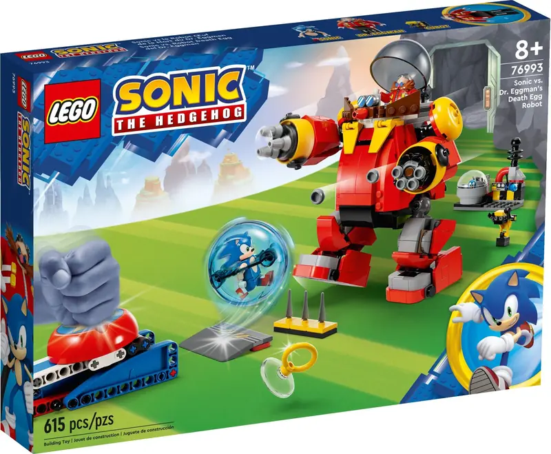 LEGO 76993 Sonic kontra dr. Eggman i robot Death Egg zdjęcie 2
