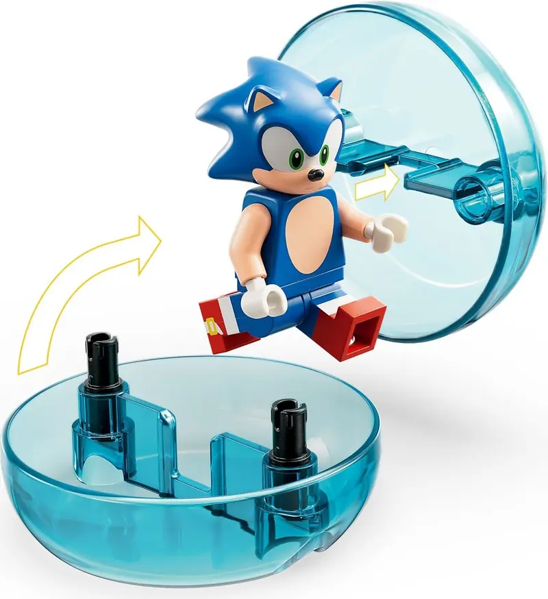 LEGO 76993 Sonic kontra dr. Eggman i robot Death Egg zdjęcie 6