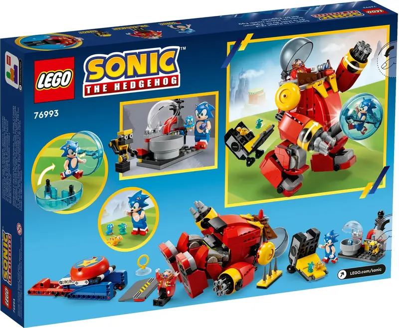 LEGO 76993 Sonic kontra dr. Eggman i robot Death Egg zdjęcie 8