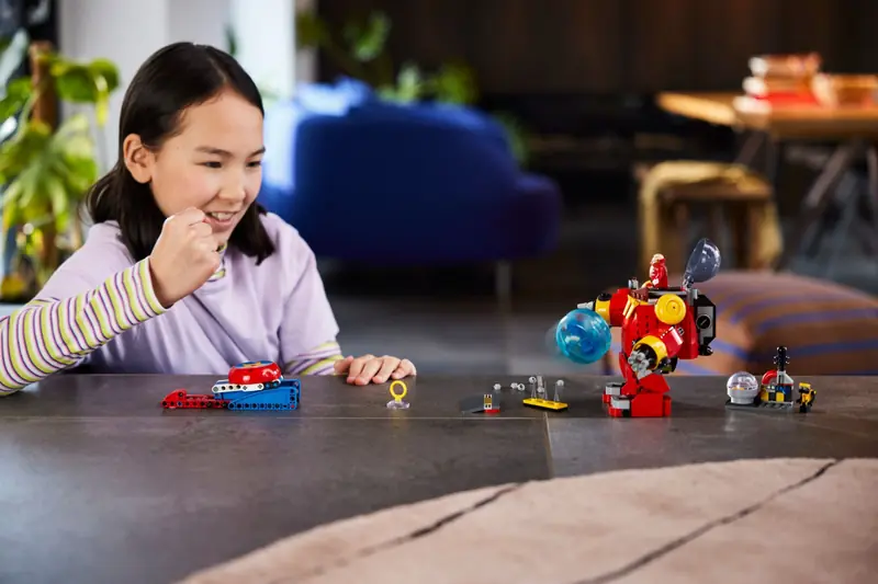 LEGO 76993 Sonic kontra dr. Eggman i robot Death Egg zdjęcie 9