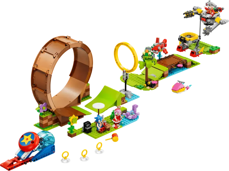 LEGO 76994 Sonic — wyzwanie z pętlą w Green Hill