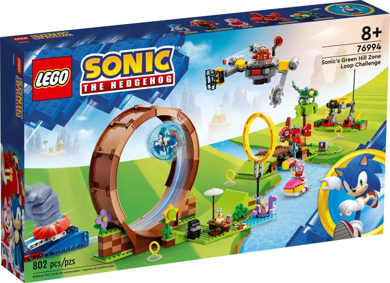 LEGO 76994 Sonic - wyzwanie z pętlą w Green Hill zdjęcie 5