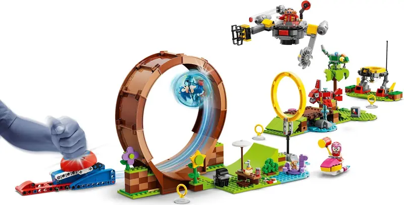 LEGO 76994 Sonic - wyzwanie z pętlą w Green Hill zdjęcie 9