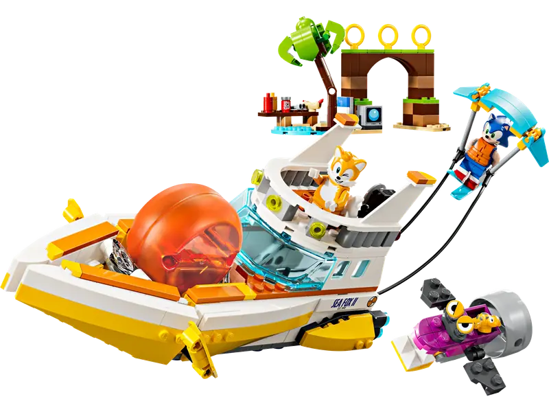 LEGO 76997 Tails i przygoda na łodzi