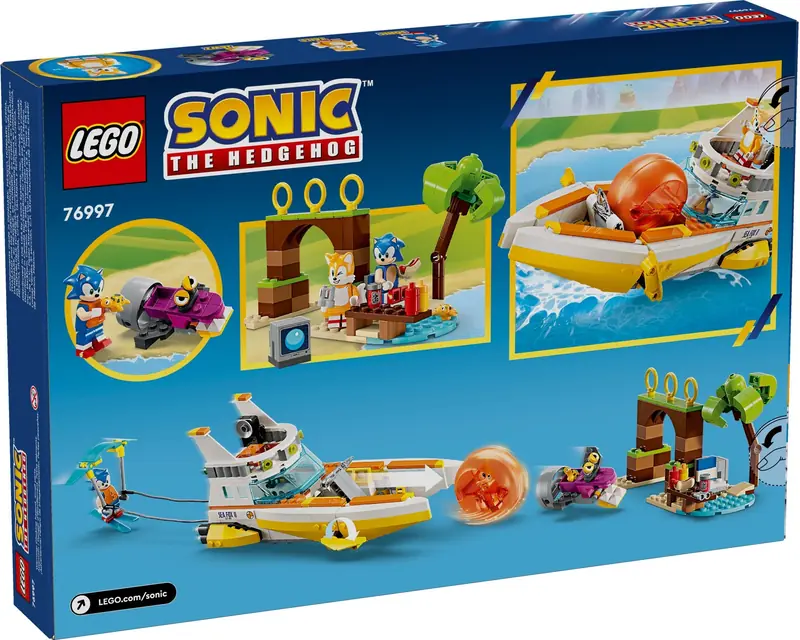 LEGO 76997 Tails i przygoda na łodzi zdjęcie 2