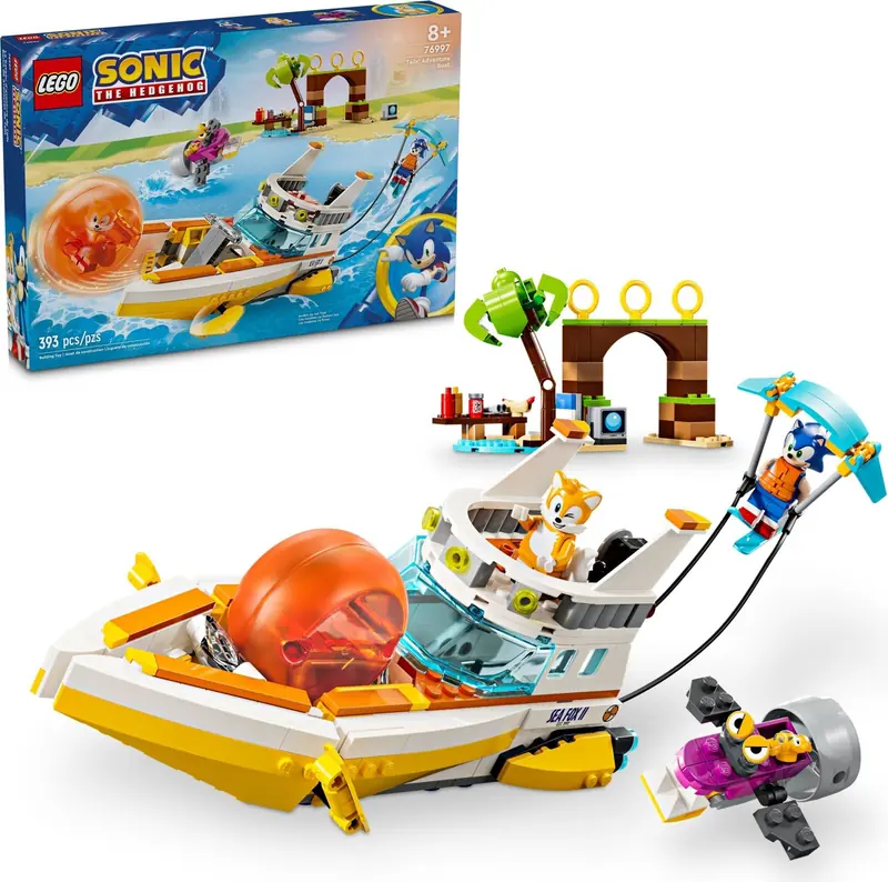 LEGO 76997 Tails i przygoda na łodzi zdjęcie 3