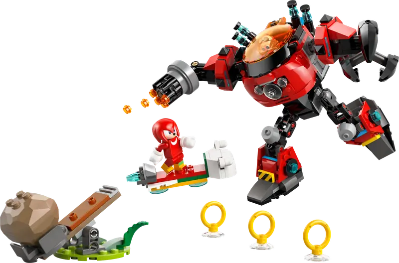 LEGO 77005 Knuckles kontra Dr. Eggman w mechu Egg Crusher