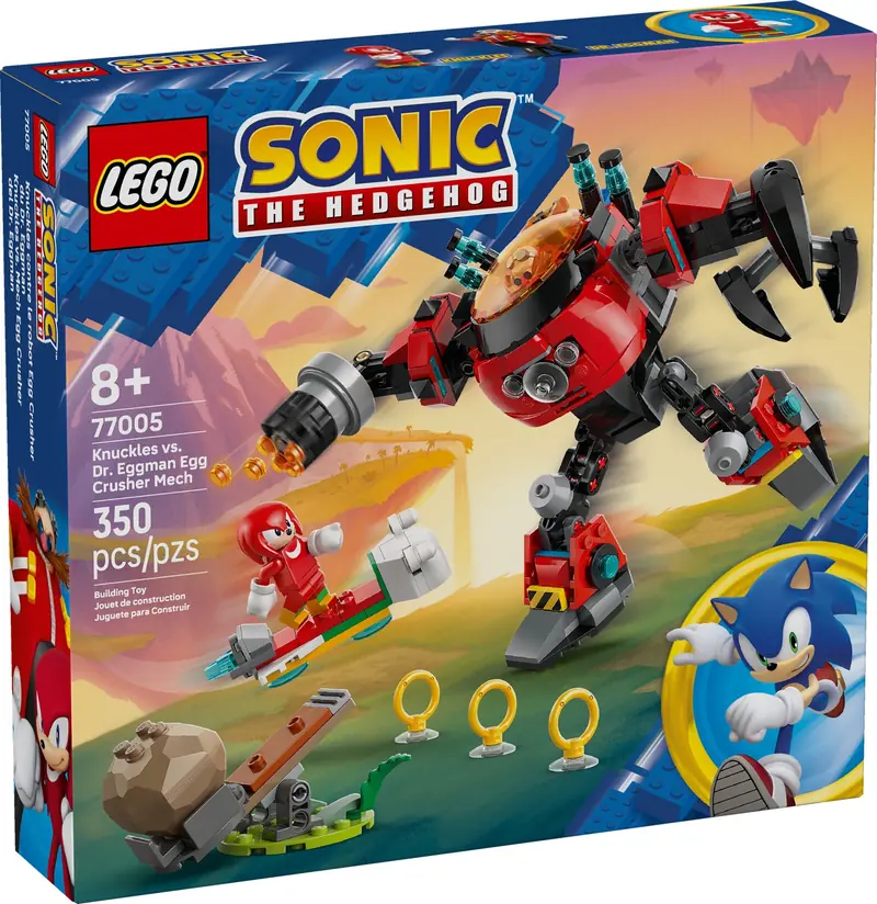 LEGO 77005 Knuckles kontra Dr. Eggman w mechu Egg Crusher zdjęcie 2