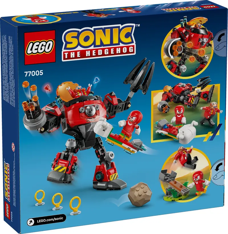 LEGO 77005 Knuckles kontra Dr. Eggman w mechu Egg Crusher zdjęcie 3
