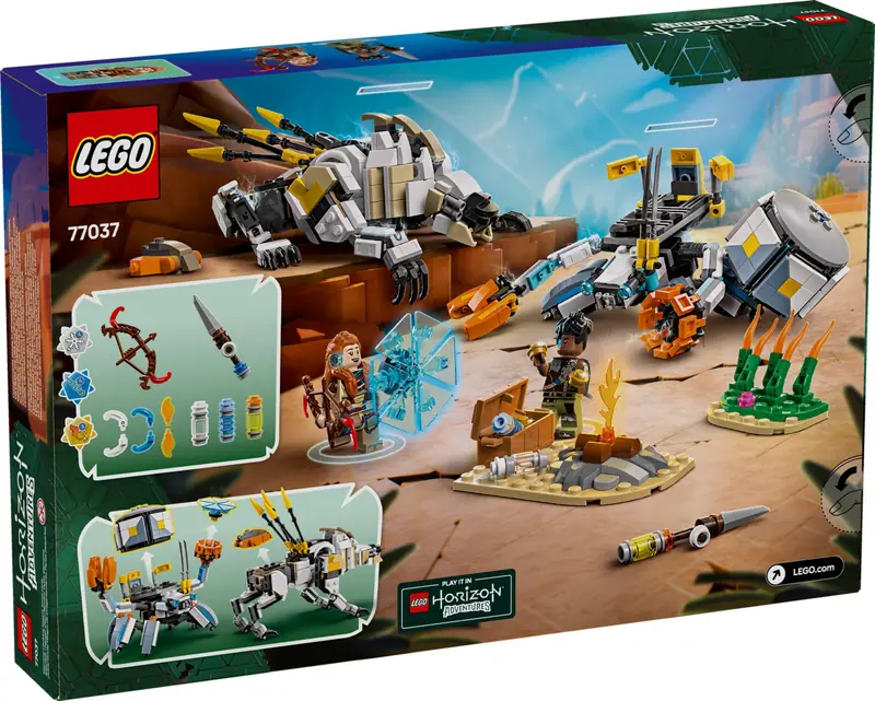 LEGO 77037 Aloy i Varl kontra krabołaz i piłoząb zdjęcie 2