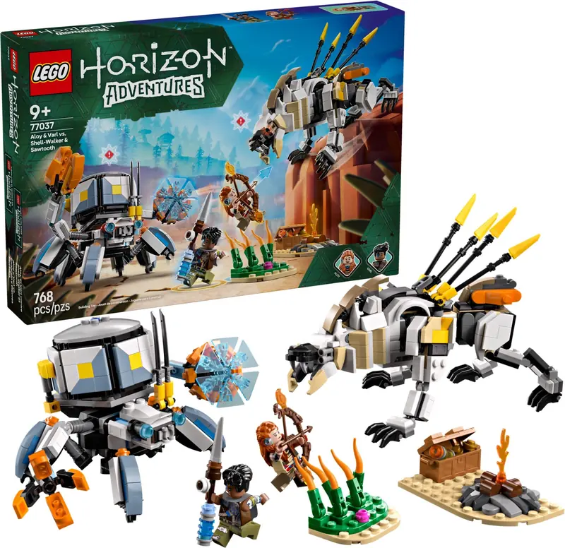 LEGO 77037 Aloy i Varl kontra krabołaz i piłoząb zdjęcie 3