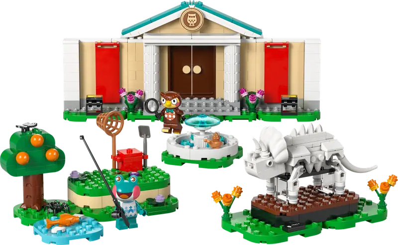 LEGO 77056 Blathers i kolekcja muzealna