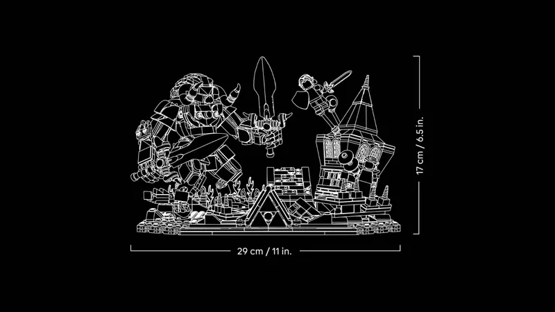 LEGO 77093 Ocarina of Time – The Final Battle zdjęcie 16