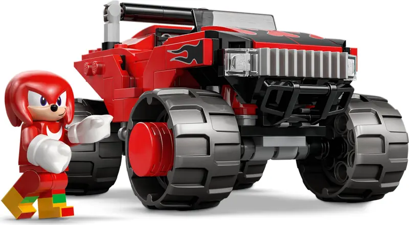 LEGO 77118 Silver w samochodzie kontra Knuckles w monster trucku zdjęcie 8