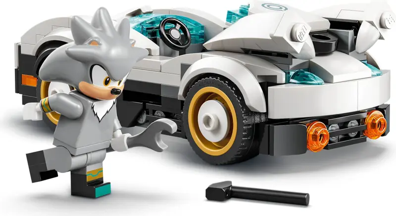 LEGO 77118 Silver w samochodzie kontra Knuckles w monster trucku zdjęcie 2